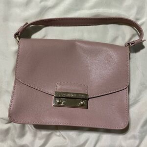 Furla pink top handle bag
